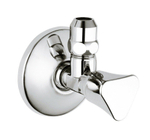 Угловой вентиль GROHE 22951 00M, латунь, хромированный, универсальный, 1/2"