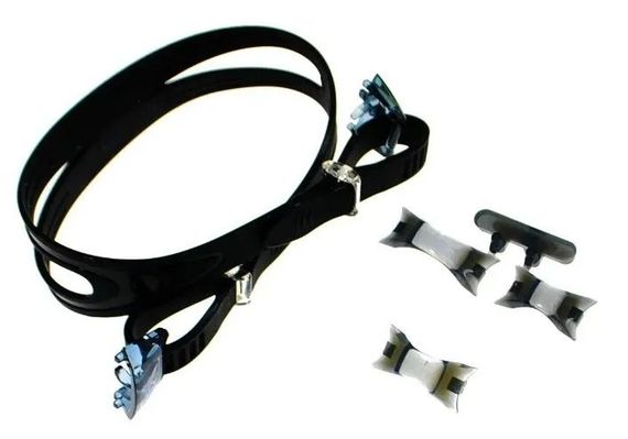 Набор (ремешок, перемычки) View для сборки очков V-580ASA Platina Swipe черный