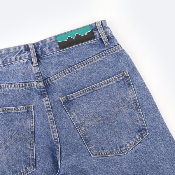 Шорты Magamaev Bigger M shorts (blue washed) артикул: - купить в магазине Дайс