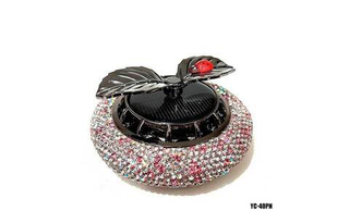 Ароматизатор-игрушка -на торпеду- Божья коровка - солн батар (жидк)- YC-40PN Pink A