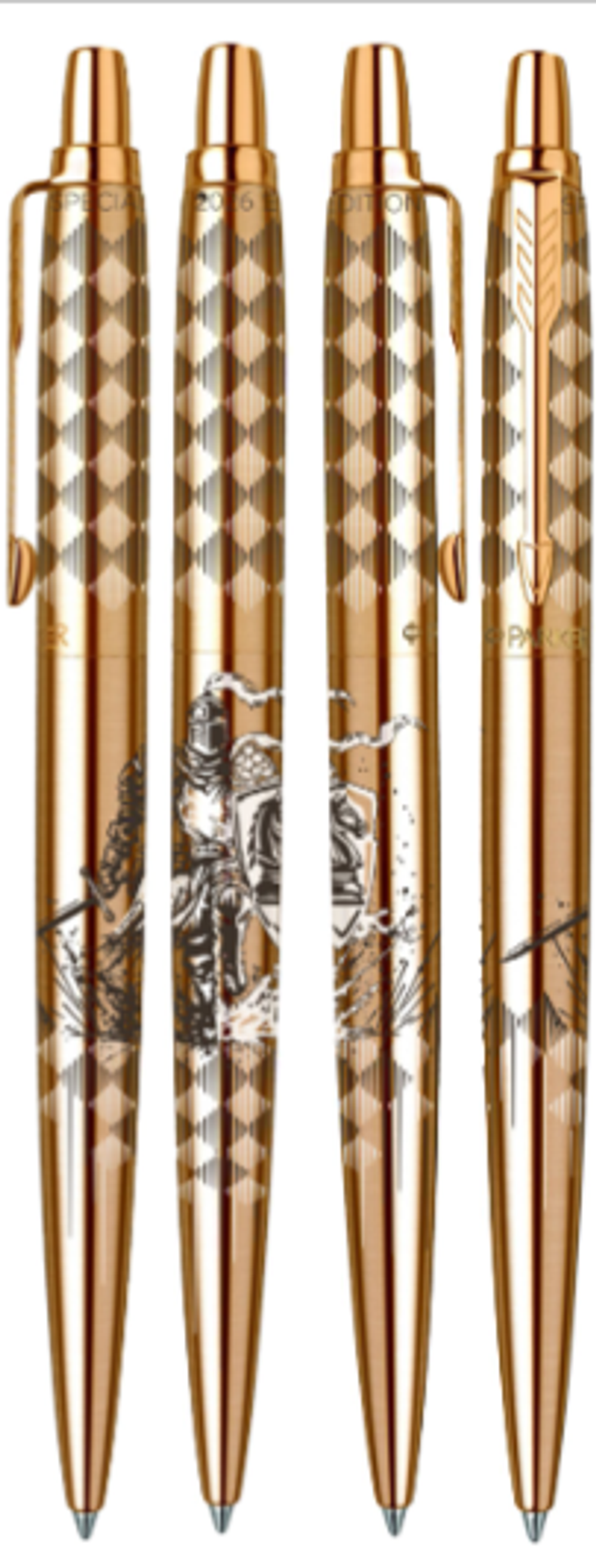Parker Jotter SE Chess Gold GT шариковая ручка, M, подарочная упаковка