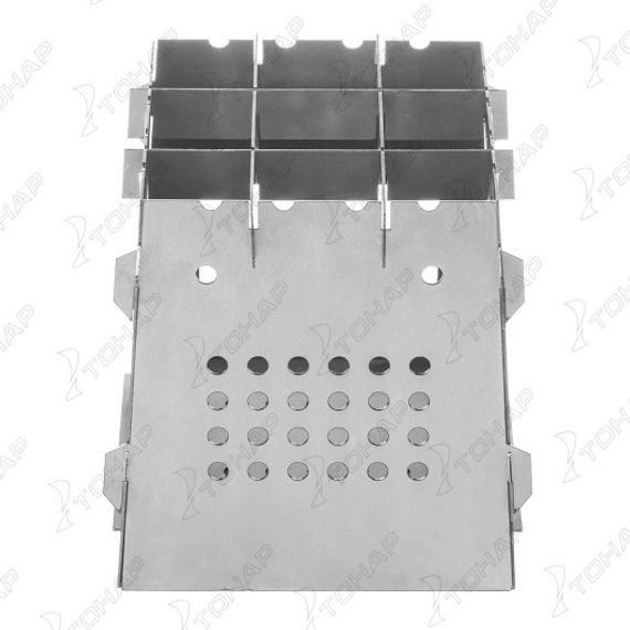 Печь-щепочница складная ПМ-02, 216х217х221мм, сталь 1,5мм (T-HS-PM-02) Helios