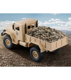 Радиоуправляемая машина WPL B-14R военный грузовик (песочный) 1/16 2.4G RTR