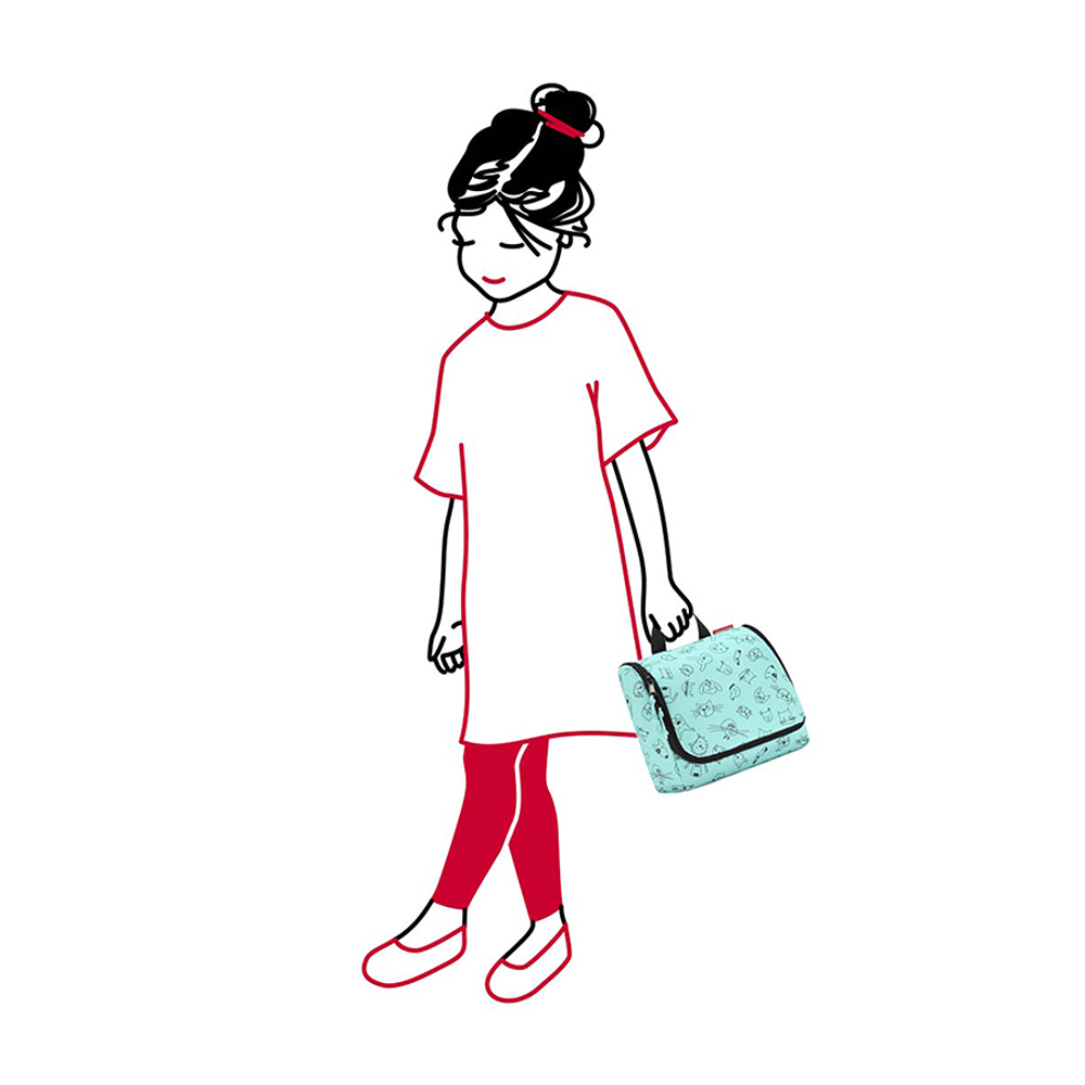 Сумка-органайзер toiletbag cats and dogs mint