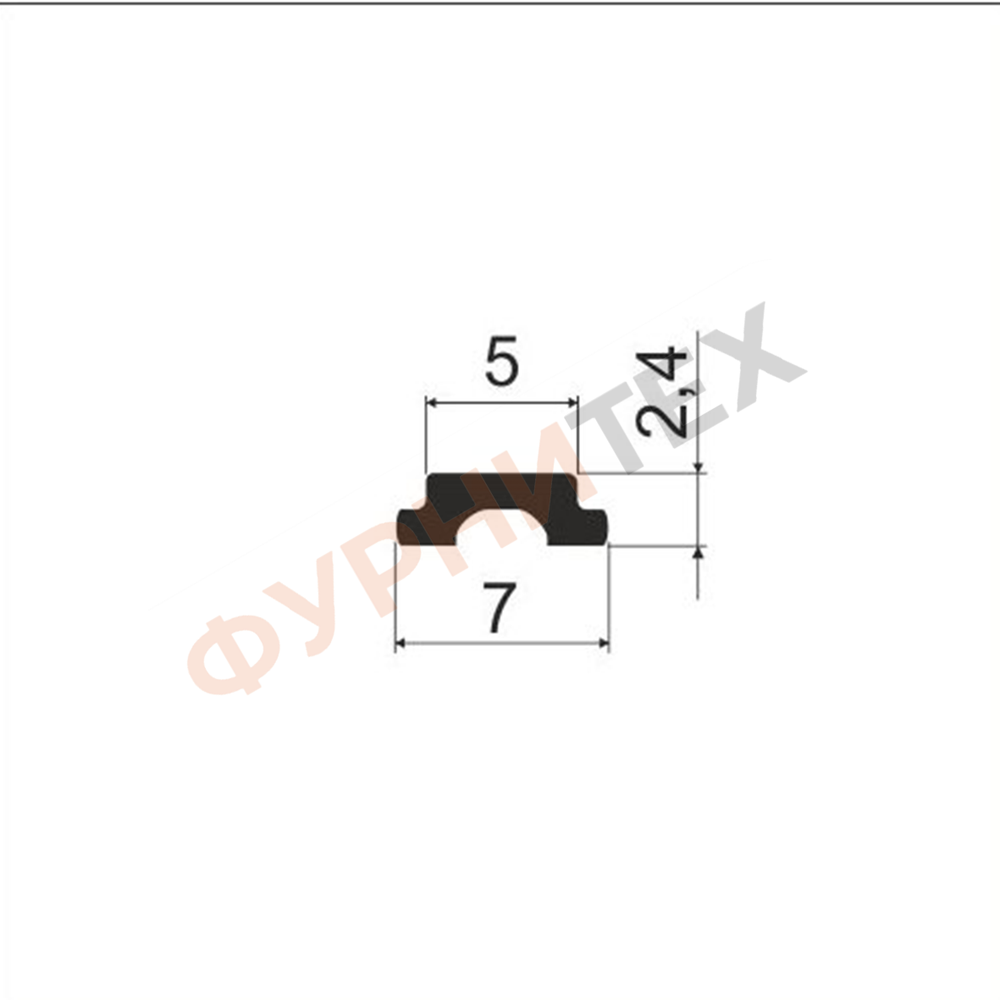 Рассеиватель для профиля LD01/04, 3м, шт