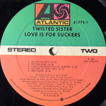 Twisted Sister ‎– Love Is For Suckers (США 1987г.)