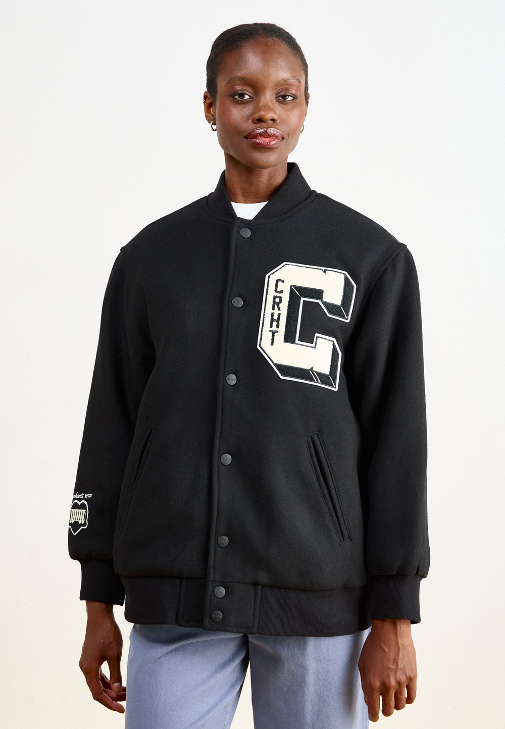 Carhartt WIP Куртка-бомбер - Чёрный