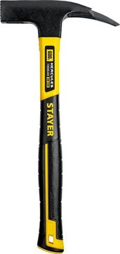 STAYER Hercules, 600 г, молоток кровельщика с фиберглассовой рукояткой, Professional (20201_z01)