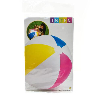 Мяч пляжный 61см Glossy Panel 589356 (Intex )