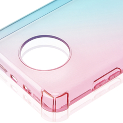 Чехол ROSCO для Xiaomi Redmi Note 9T оптом (арт. XM-RN9T-HARD-TPU-PINK-BLUE)