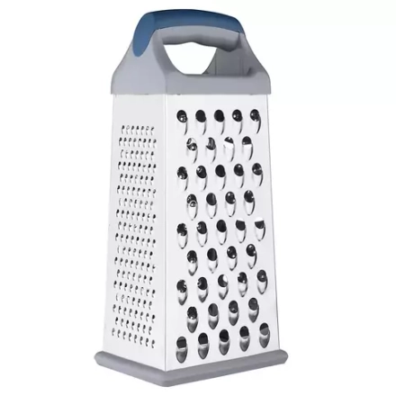 VETTA Терка 4-х сторонняя 22см, нерж.сталь, 3 цвета ручки