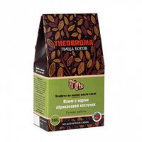 Конфеты на основе масла какао &quot;Изюм с ядром абрикосовой косточки&quot; Theobroma &quot;Пища Богов&quot;, 160 г