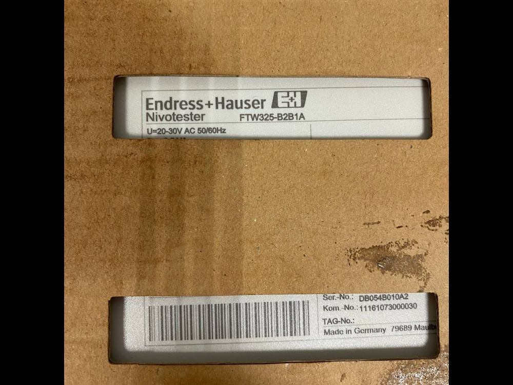 Endress+Hauser FTW325-B2B1A новое