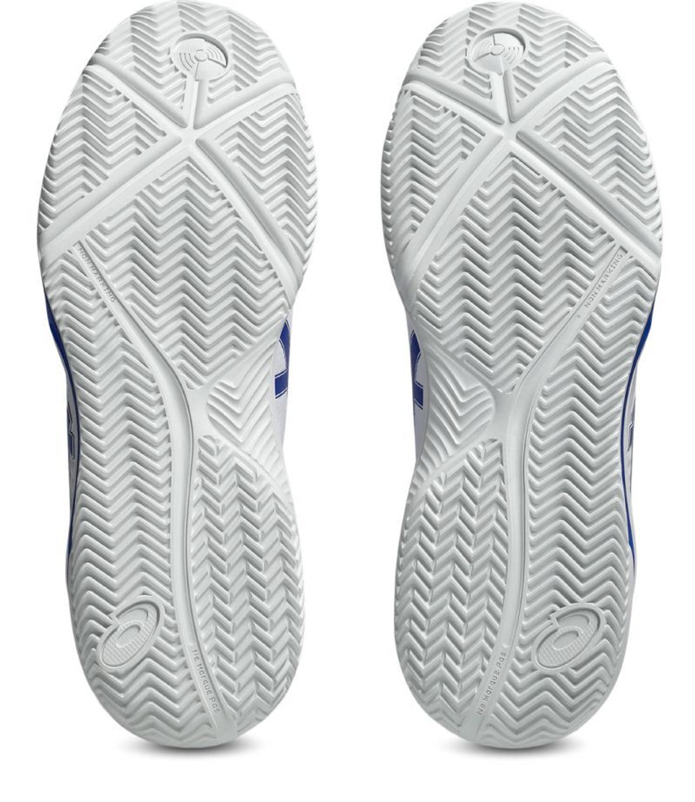 Мужские кроссовки для Падел Asics Gel-Dedicate 8 Padel - white/dark cobalt