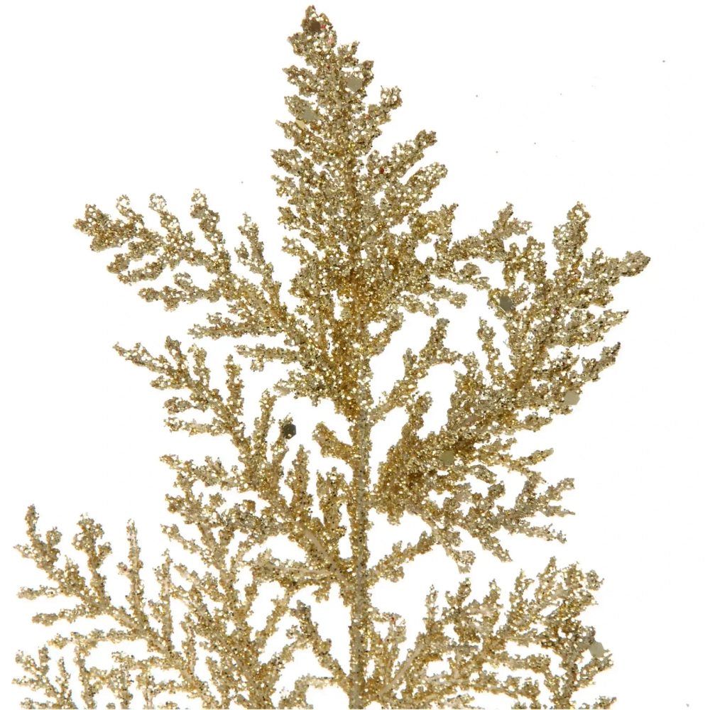 Ветка декоративная «Зимний сон» 25 см, Золото