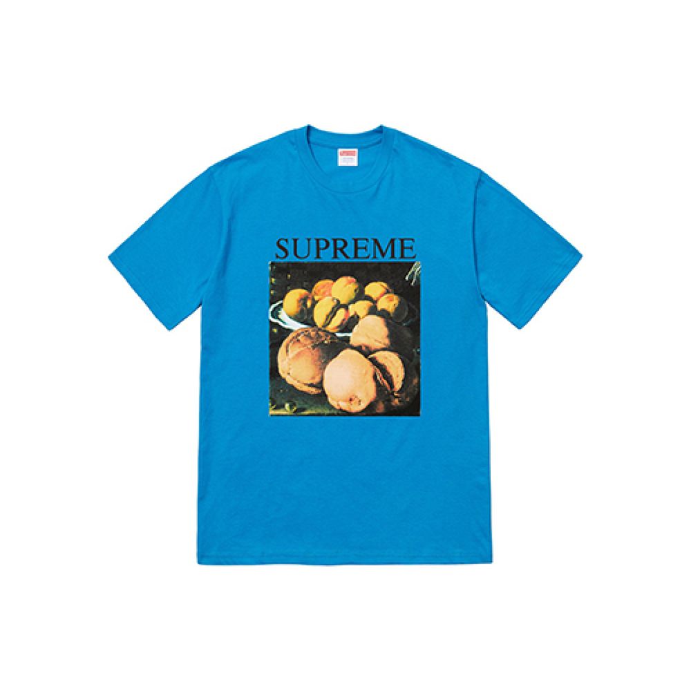 Supreme FW18 Still Life Tee Bright Blue T