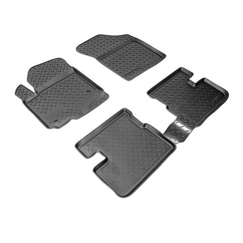 Ковры в салон Norplast/Unidec для Suzuki Splash (2009-)Полиуретан,Черный, арт.NPL-Po-85-60