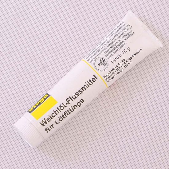 Флюс-паста для мягкого припоя Viega F-SW21 в тюбике 70 г (109912)