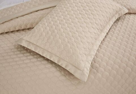 Покрывало 160х220 и наволочка 50х70 Sofi De MarkO Роксалана Крем