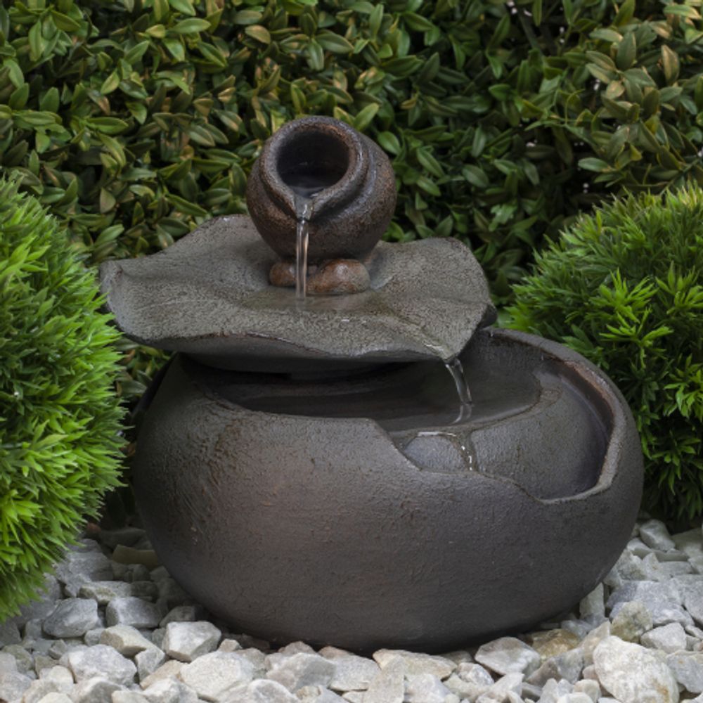 GAWF04342 GREEN APPLE фонтан настольный Кувшинка | GREEN APPLE