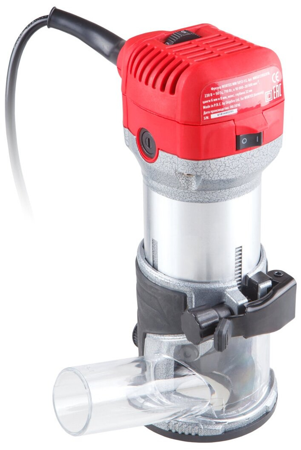 Фрезер кромочный WORTEX MM 5013-1 E в кор. + аксессуары