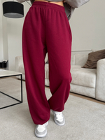 Костюм худи + брюки красный