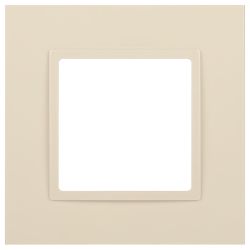Рамка для розеток и выключателей ЭРА Elegance 14-5011-02 Classic, на 1 пост, сл.кость