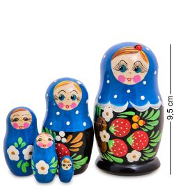 Народные промыслы МР-27/20-B Матрешка 5м «Настюша» мал.