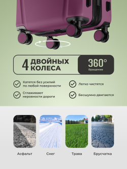 Набор S/M ручная кладь и средний Винный