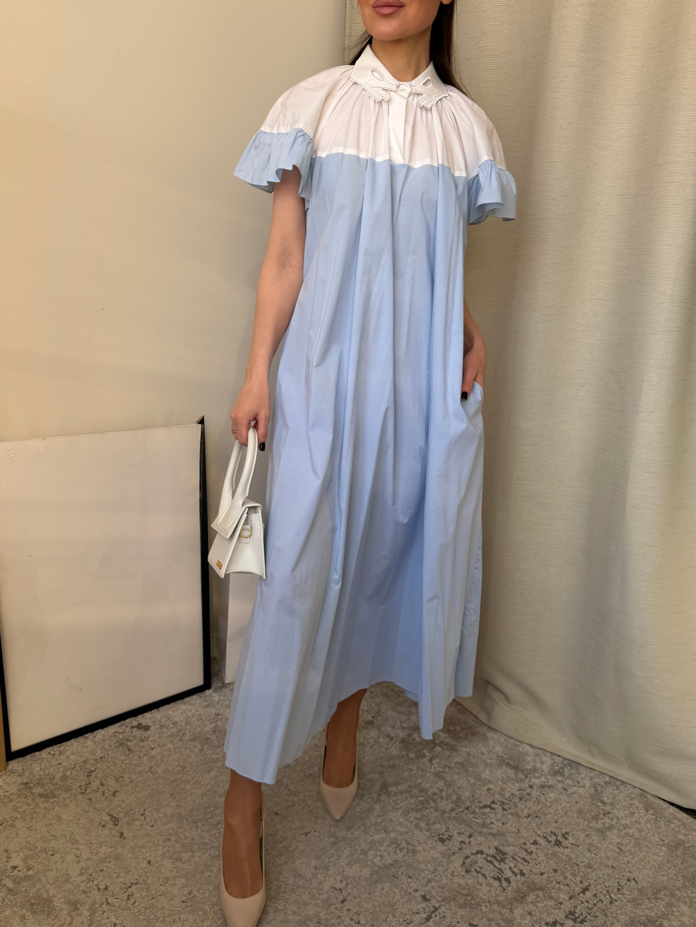 Хлопковое платье Vivetta, S/М