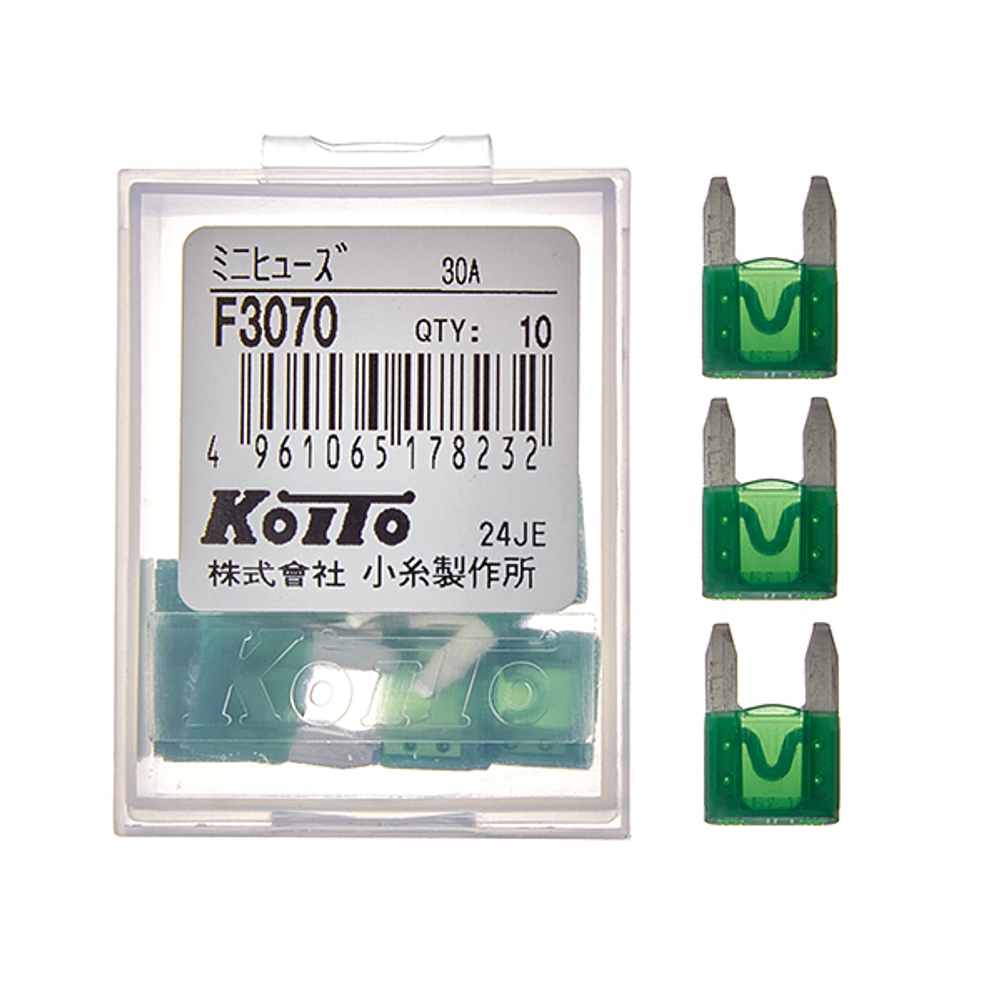 Предохранители Koito (кратность 10 шт.) F3070
