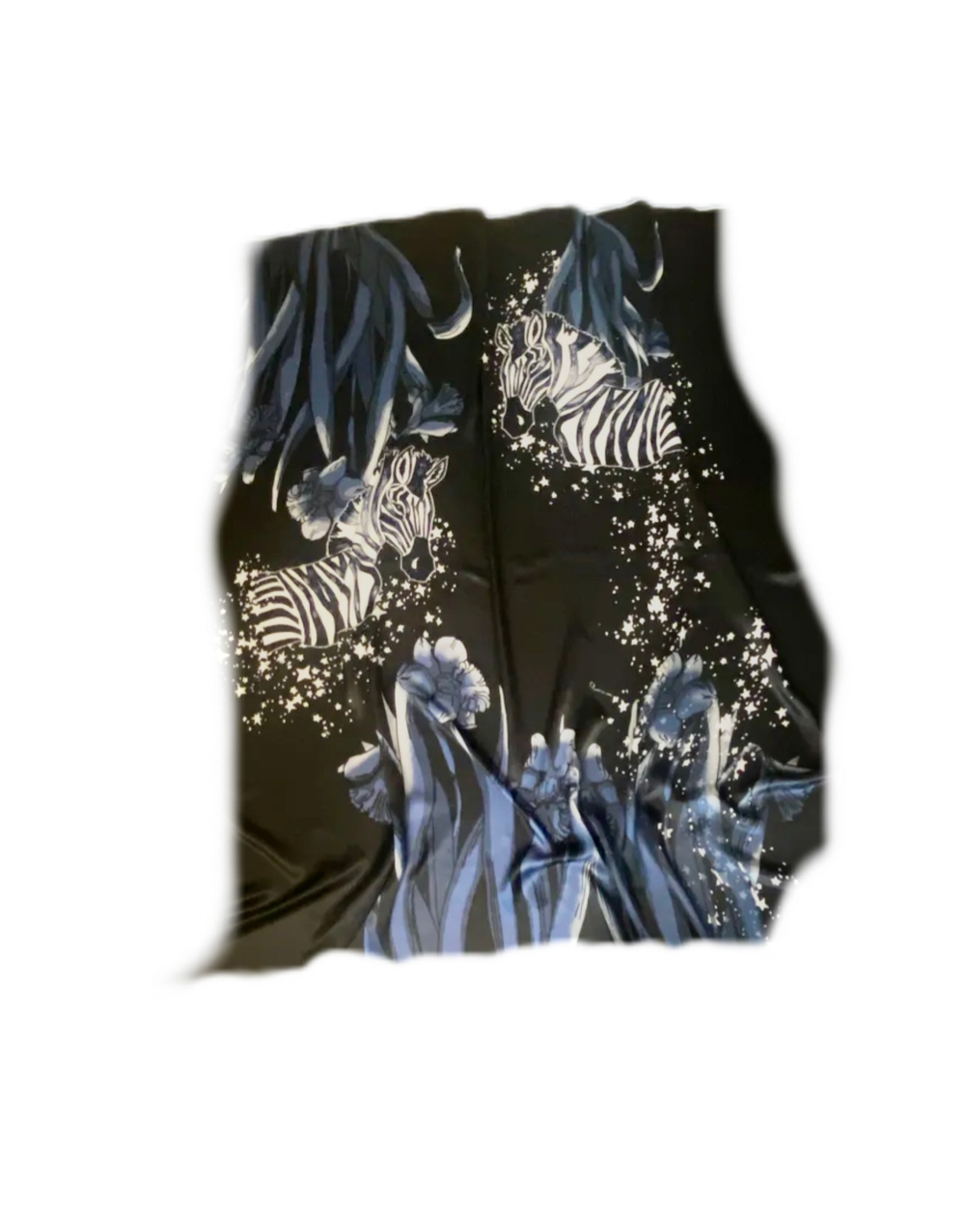 Ткань натуральный шелк 100% (Италия) ш-135 см купон 140см Roberto Cavalli