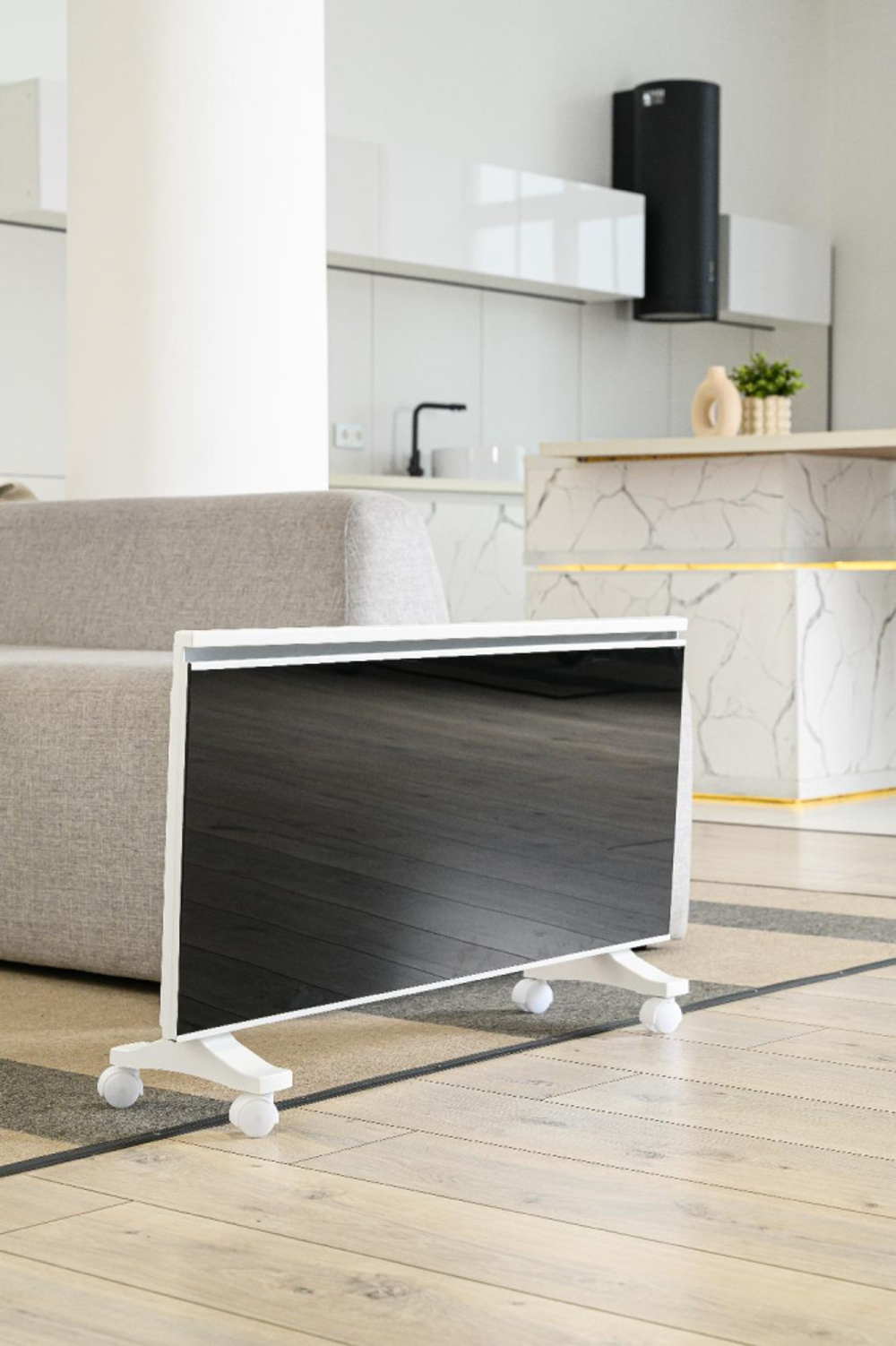 Инфракрасный обогреватель Теплофон Binar 1000 ЭРГ/ЭВПАП 1.0 Домино черный