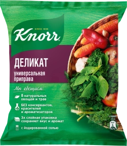 Кнорр Деликатная универсальная приправа, 200г, блок 14шт. Knorr