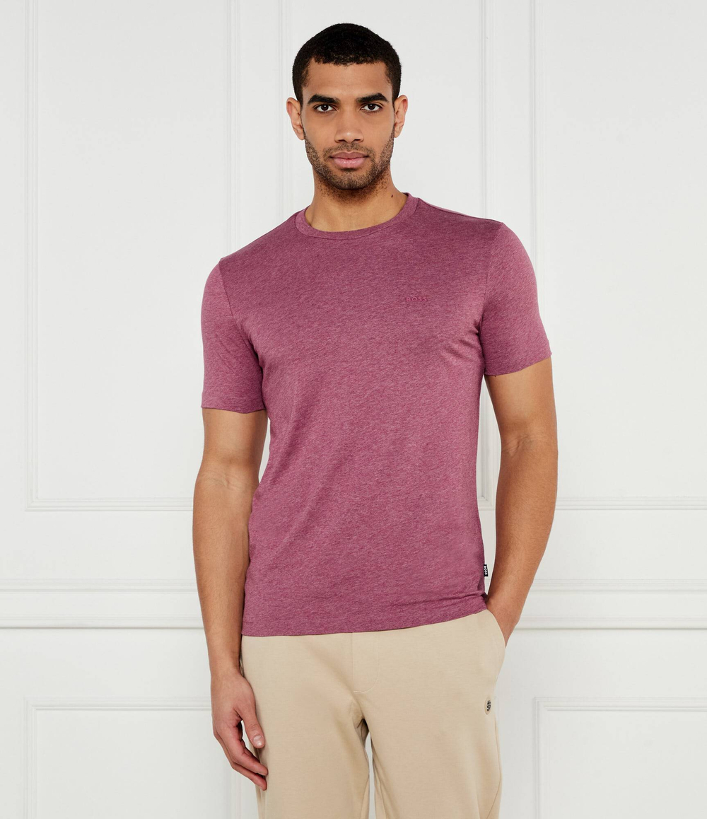 Футболка Thompson BOSS BLACK - фиолетовый(50468347)