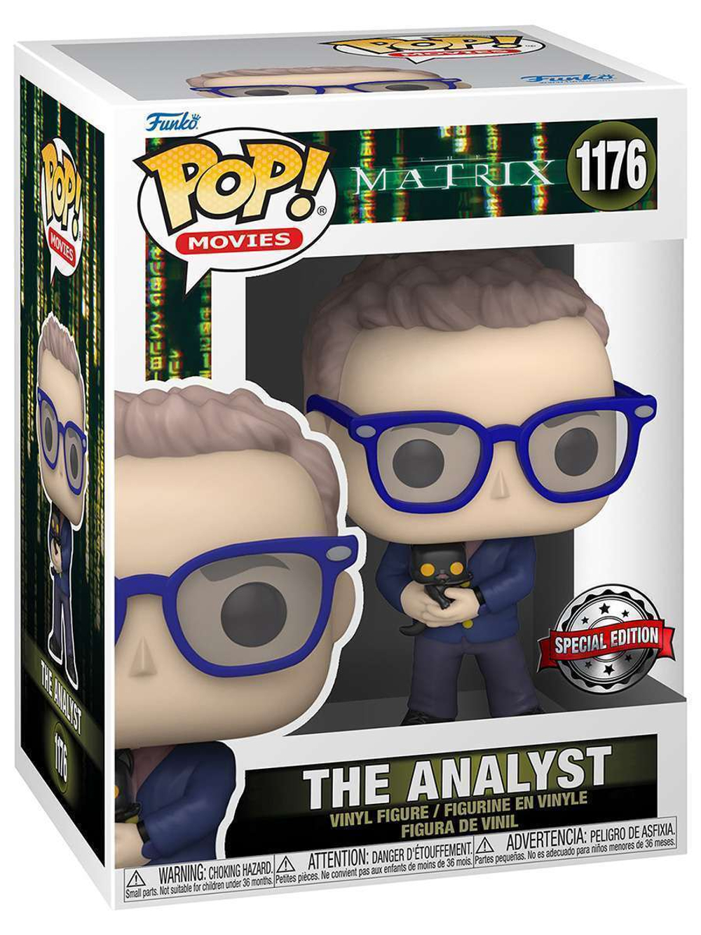 Фигурка Funko POP! Movies The Matrix 4 The Analyst (Exc) (1176) 60280