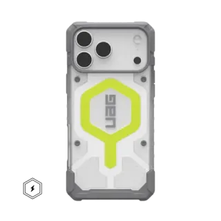 UAG Pathfinder Clear with MagSafe Series Case for Apple iPhone 17 Pro Max Active Neon (Жёлтый)