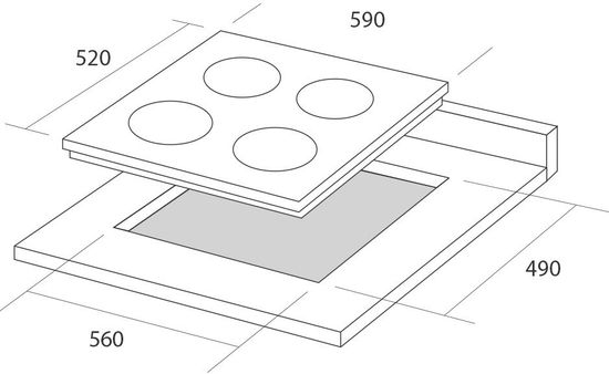 Индукционная варочная панель Pyramida IFEA 640