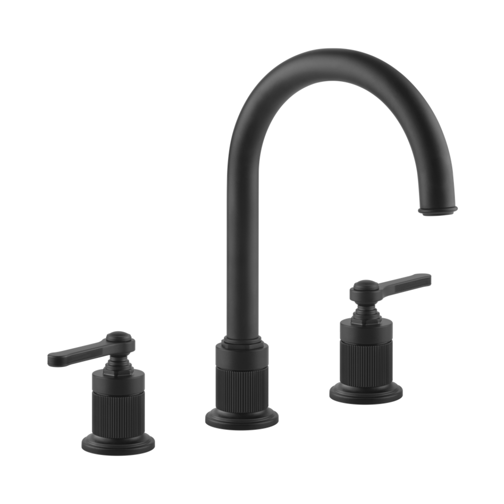 Gessi Venti20 Смеситель для раковины на 3 отверстия, высота излива 168 мм., в комплекте с донным клапаном