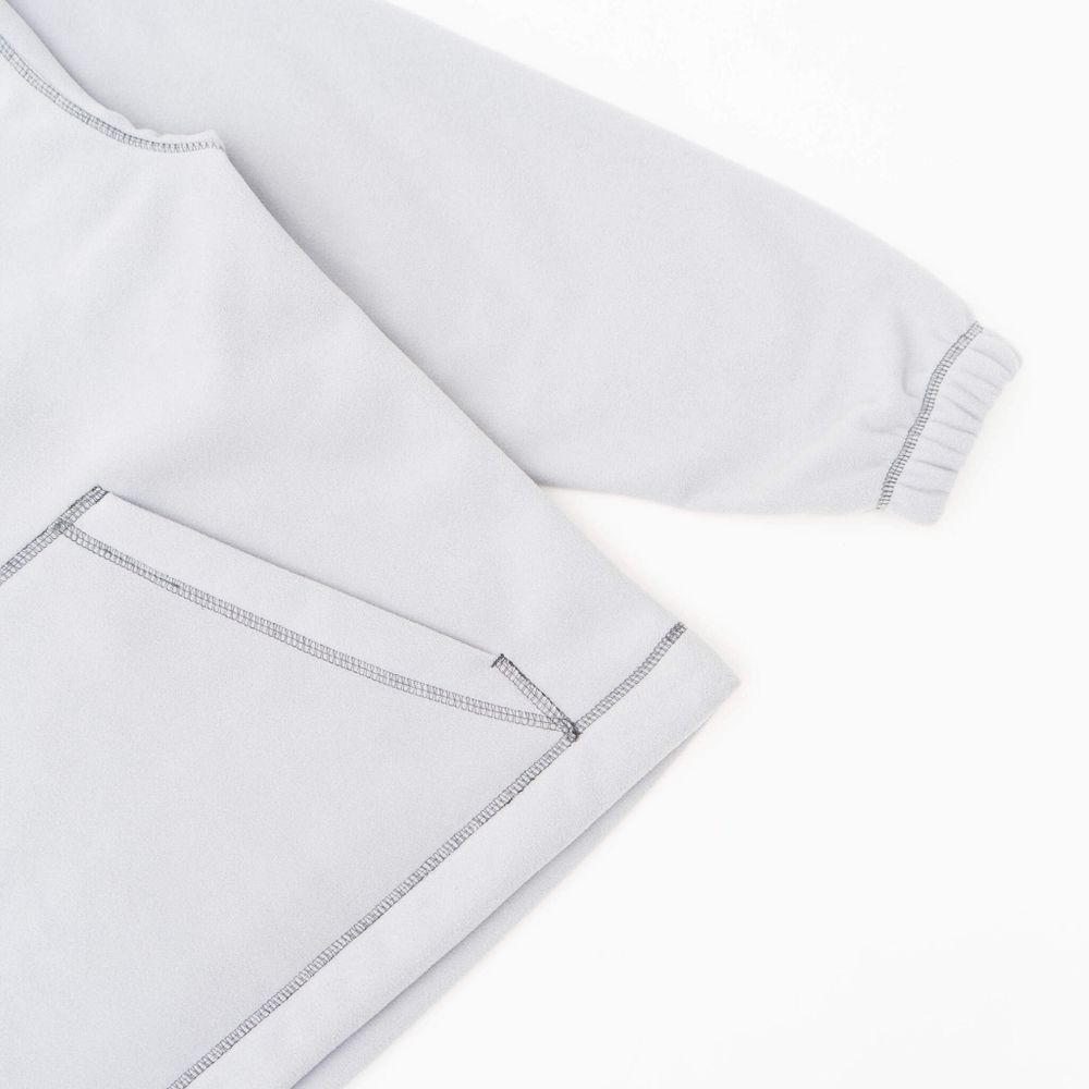 Толстовка FW22 Reverse Fleece Shirt Fog Серая
