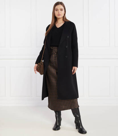 Хлопковое пальто uranio Marella - черный(30161038)