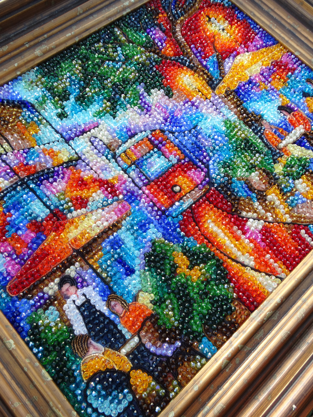 С-11 Набор для вышивания хрустальными камнями Магия старины