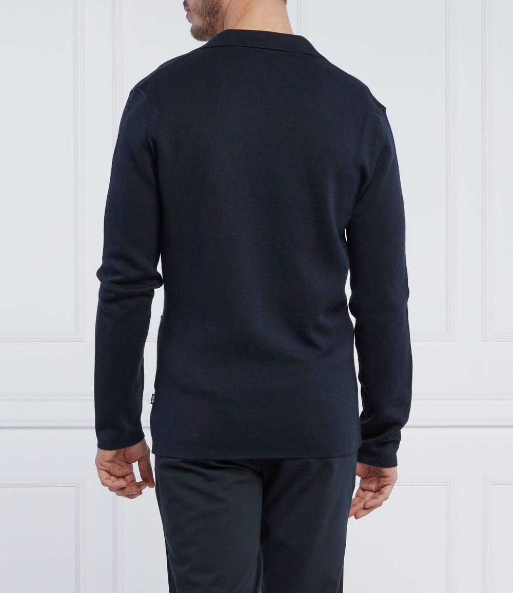 кардиган novaro BOSS BLACK - темно-синий(50457702)