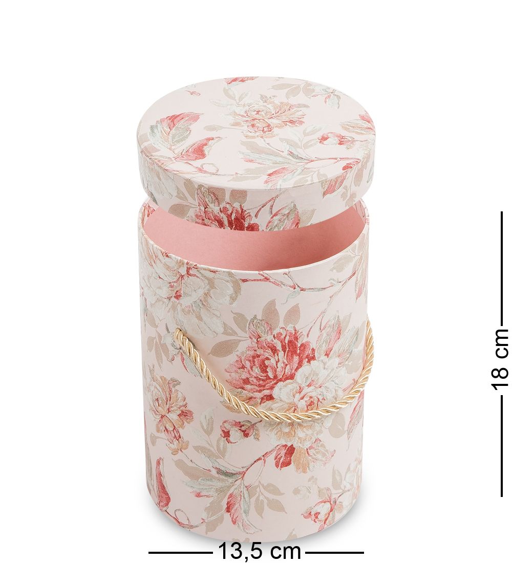 WG-78/1-D Коробка подарочная «Цилиндр» цв.розовый