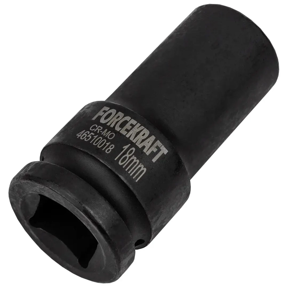 Головка ударная глубокая 3/4'', 18мм (6гр.) FORCEKRAFT FK-46510018