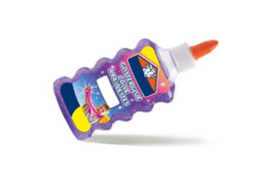 Клей гель с блестками