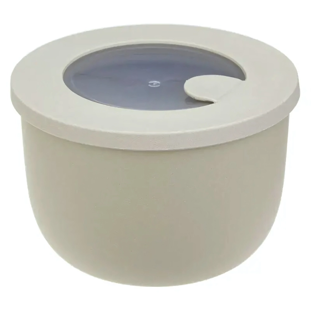 Миска герметичная НЕО 0,6л с клапаном для СВЧ Латте