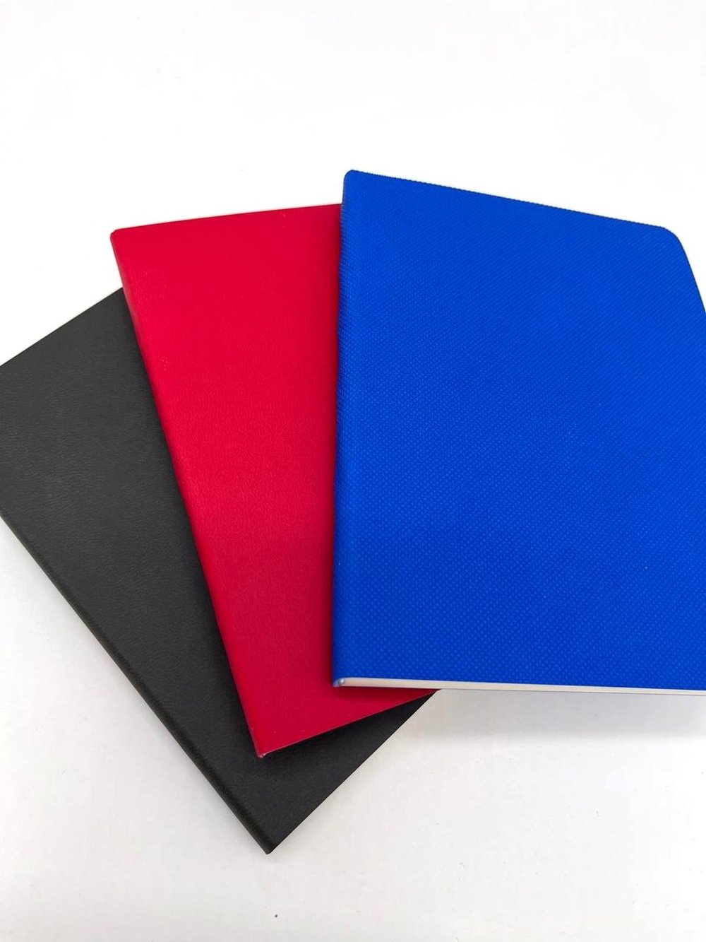 Набор 3 блокнота 88л (138*102мм) лин. графит, красный, синий (5447-10)