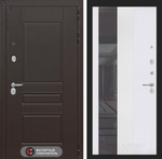 Дверь Входная Лабиринт Мегаполис 32 Белый софт рельеф