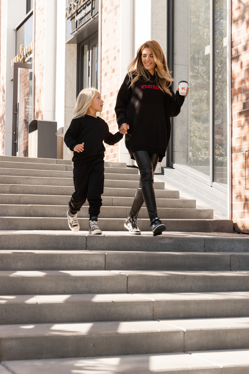 Худи вязаный с логотипом "Multilook"